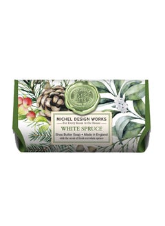 Michel Design Works Michel Design Works Large Bath Soap Bar White Spruce 