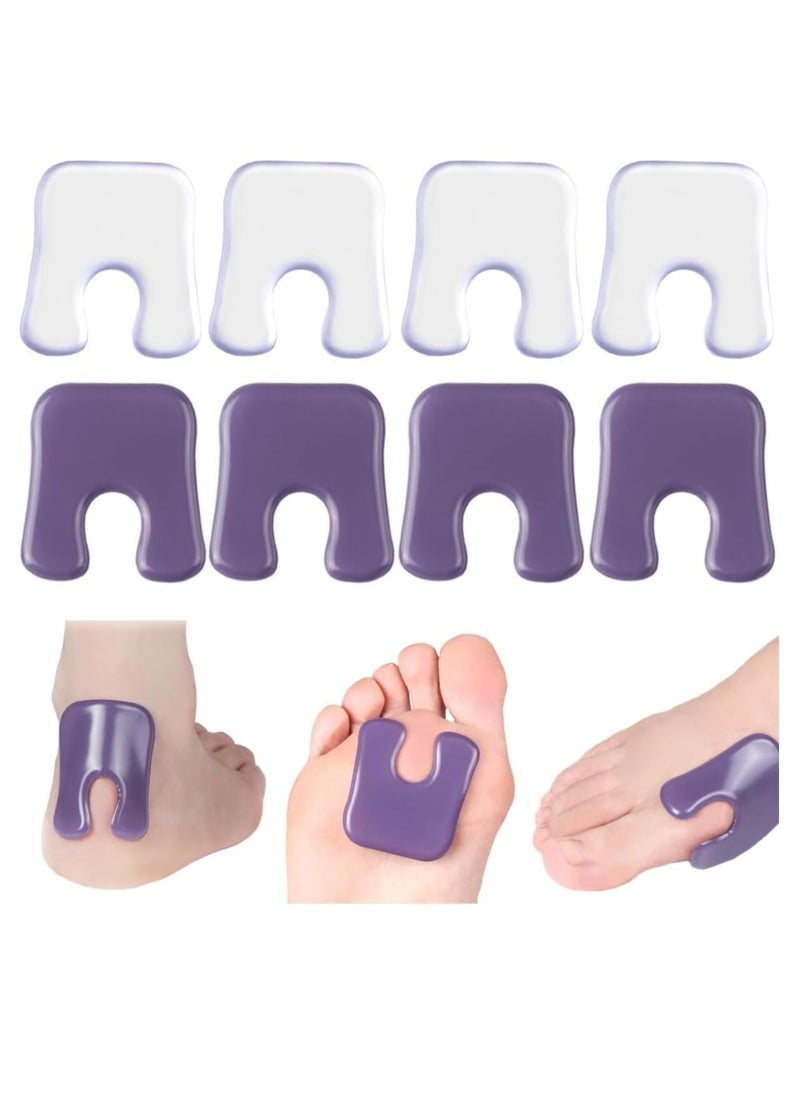 SYOSI Metatarsal Pads for Women, Gel Callus Pads, High Heels Anti-Wear Pad, Self-Sticking Forefoot Cushions, Prevent Blisters and Calluses, Not Easy to Slide, for Dance, Running, Climbing, Hiking 8 Pack  - Image 1
