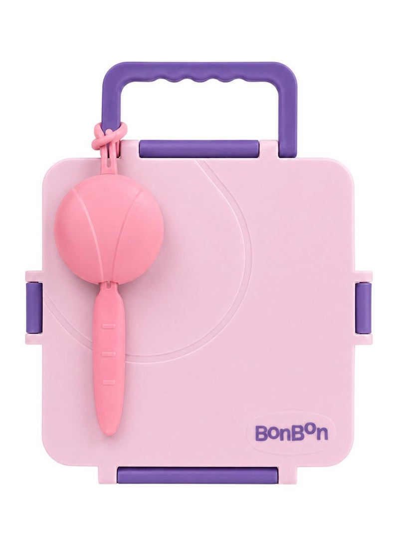 BonBon - Grand 3-4 Compartments Leakproof Lunchbox - Purple - Image 1