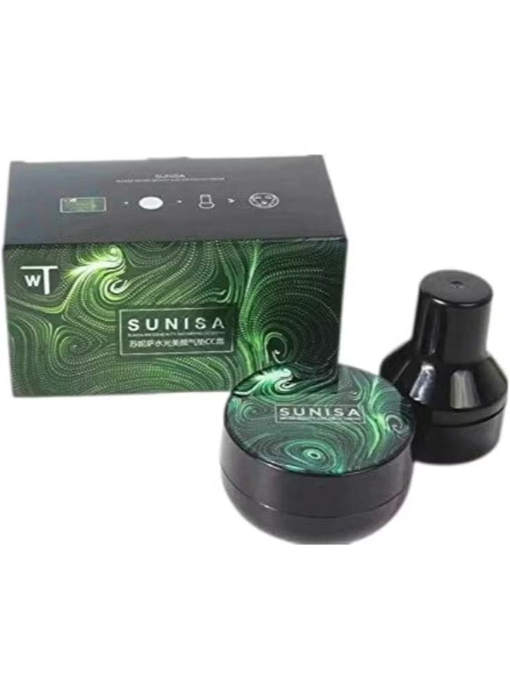 SUNISA Sonisa Korean Cream Powder Foundation: Concealer with SPF 50, Moisturizing and Waterproof, Natural-Firming Coverage All Day Long - Image 3