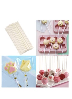 Y&D 2 Pack Acrylic Lollipop Holder Cake Pop Stand 50PCS Clear Treats Bags Sticks for Candy Making Tools  - Image 2