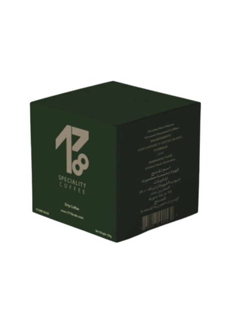 1718coffee - 1718 Ethiopian Drip Coffee Bag Box - Image 1