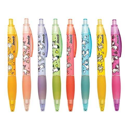 Scentco Mechanical Smencils - Patented Gourmet Scented Mechanical Pencils, 8 Count, Medium Point (0.7mm) (Unicorn) - Smelly Cute Fun School Supplies for Kids - Image 4