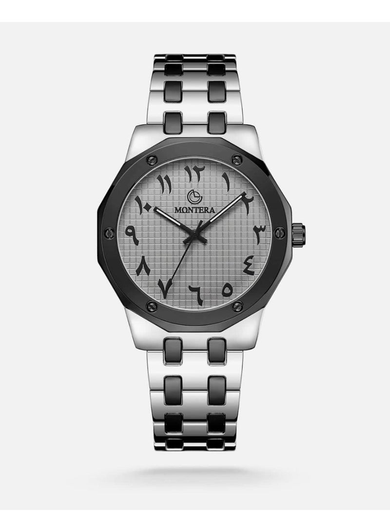 Montera Classic Men's Wristwatch, Water Resistant