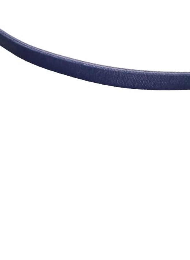 Chic Crystals Classic Velvet Choker for Girls and Woman, Birthday, Valentines Day, Halloween, Gift (Navy Blue) - Image 2