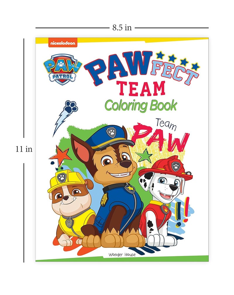 Wonder House Books Pawfect Team: Paw Patrol Coloring for Kids - Image 3