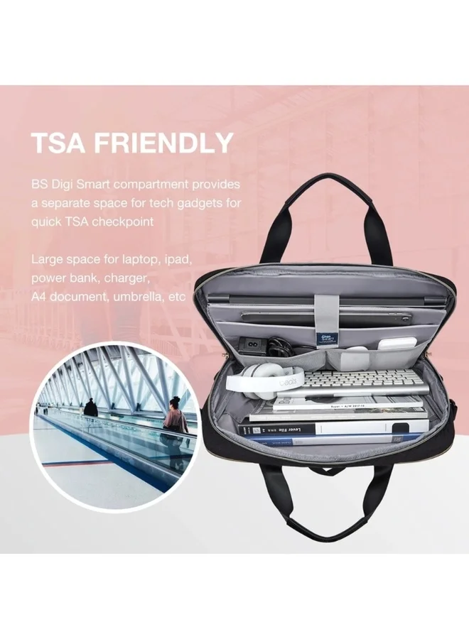 باج سمارت BAGSMART Black Falco Office Briefcase