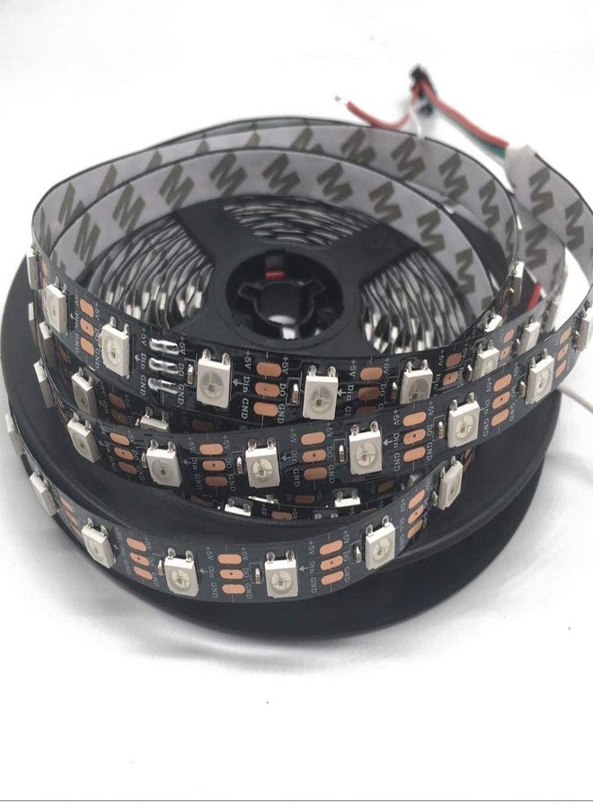 protium Dream Color Pixel Light Strip, Black PCB, WS2812B, Each LED Have Built in IC, 5V, IP20 Non-Waterproof, 60 LED/m (5-Meter) ICRGB28126 - Image 1