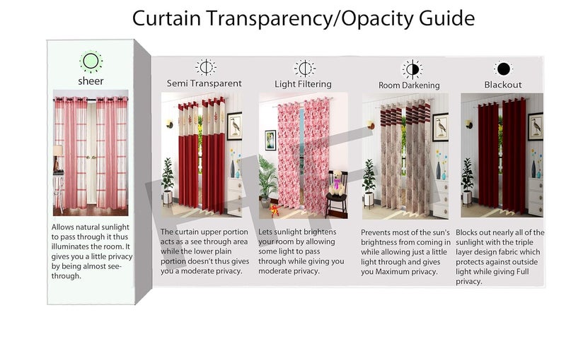 HFI 2 Piece Solid Tabtop Polyester Threads String Curtain Long Door 9 Feet White Semi Transparent Curtain Sheer Tab Top Curtains - Image 2