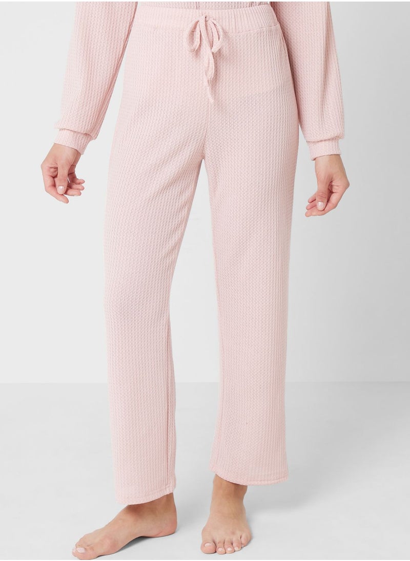 Ginger - Ribbed Knit Pyjama Set - Image 1