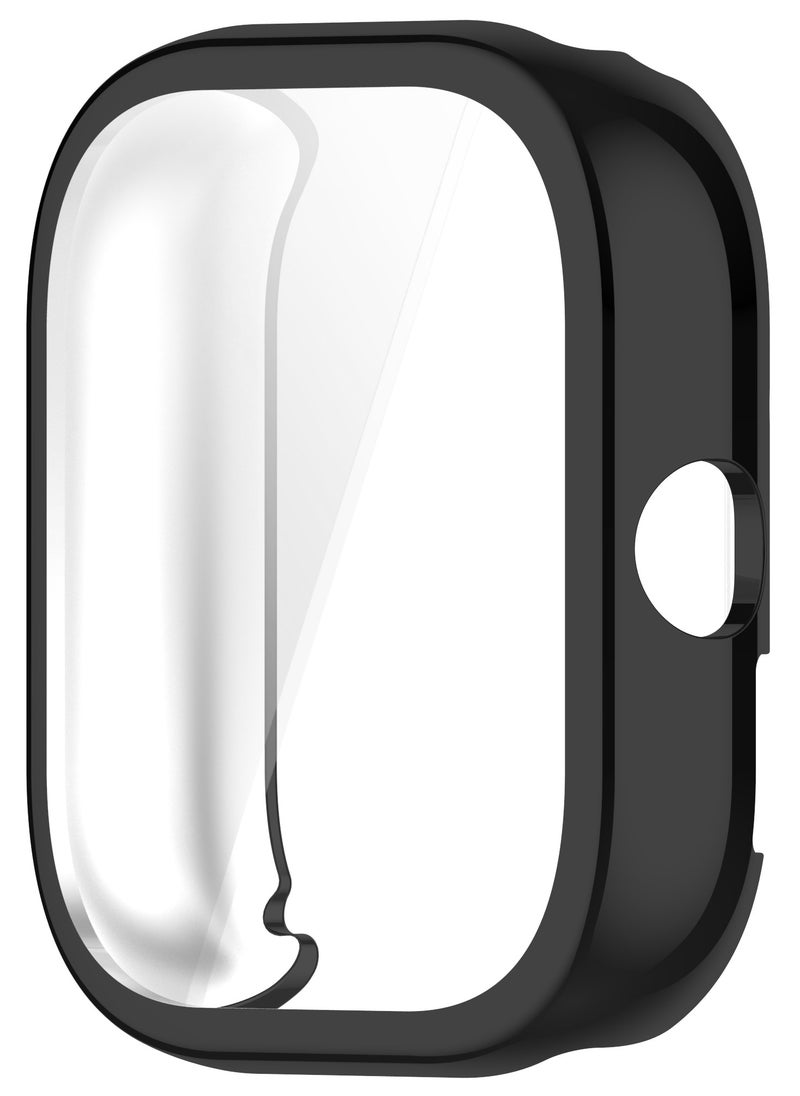 Generic Xiaomi Redmi Watch 5 Smart Watch Replacement Protective Cover, All Inclusive Plating Protective Frame,TPU + Tempered Glass Protector Case for Redmi Watch 5 (Black)  - Image 5