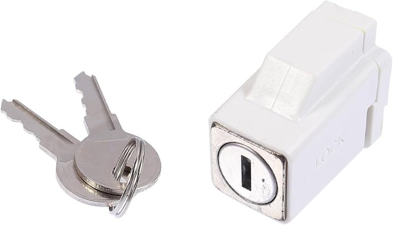 2 قطعة قفل أمان قابل للتعديل للأبواب المنزلقة والنوافذ بدون حاجة للحفر - Image 3