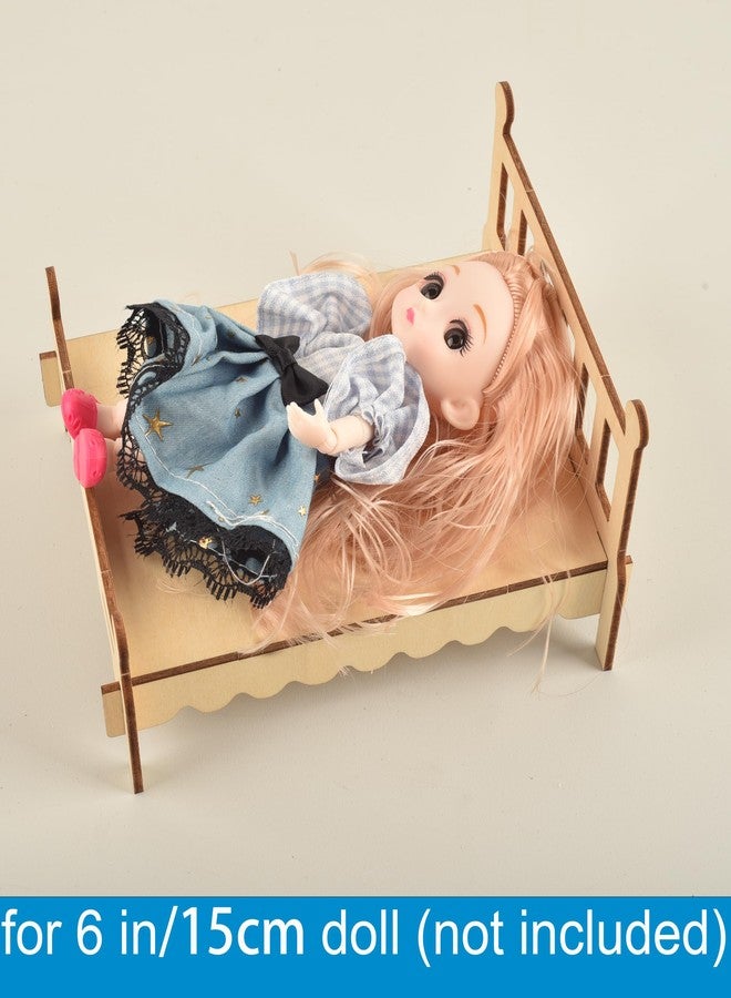 BOHS Wooden Dolls House Furniture 1/12 Scale - 3D Puzzles for Miniature Dollhouse Furniture Accessories - Large,28 PCS - Image 5
