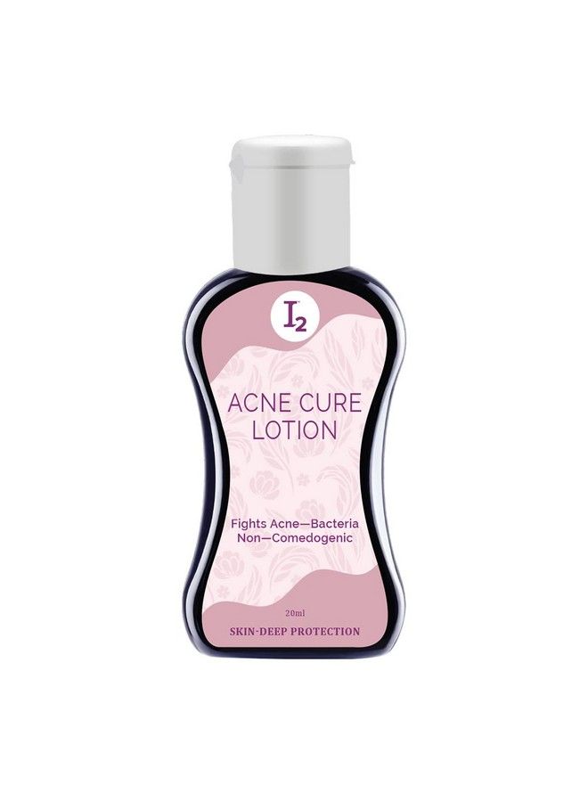 I2cure Acne Cure Lotion For Acne Prone Skin ; Acne Marksdark Spots & Acne Scars Removal Serum;For Men And Women ; 20Ml  - Image 1