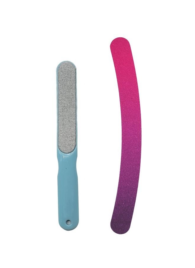 KIKI 2-Piece Set of Professional Nail File for Polishing Nails + Nail File (Multicolor)  - Image 5