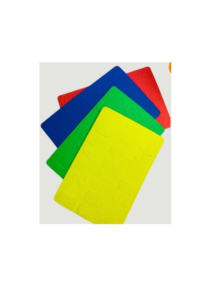 Magnetic Foam Alphabet & Number Box Magnetic English Alphabet Set Complete Educational Kit with Whiteboard for Kids Ages 3+ - Image 2