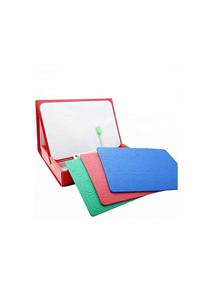 Magnetic Foam Alphabet & Number Box Magnetic English Alphabet Set Complete Educational Kit with Whiteboard for Kids Ages 3+ - Image 3