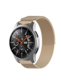 Replacement Strap For Huami Amazfit GTS 20mm / Bip U Pro Milanese Magnetic Metal Watch Band Champagne Gold