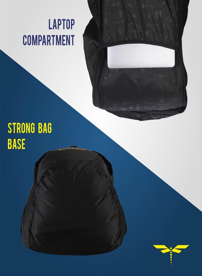 Impulse Rucksack 60L Travel Backpack for Men - Hiking, Trekking, Camping - Cedar 2 Bag with 1 Year Warranty (Black) - Image 5