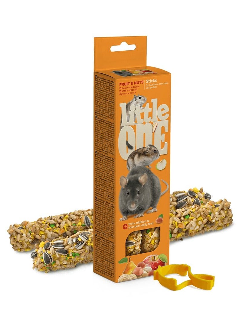 Little One Sticks For Hamsters, Rats, Mice And Gerbils With Fruit And Nuts 2x60g - pzsku/ZA212D39A1166A17D4E2CZ/45/_/1679639807/8ae8959f-8ae5-496e-98fc-3a2a4e200ab7