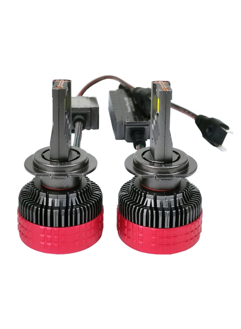 Roca Tesla Plus H7 125W Ultra High Lumen LED Car Headlight Bulbs - Ultimate Night Driving Solution  - Image 1