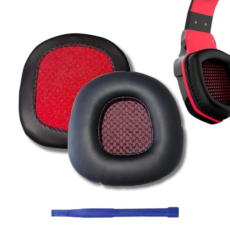 Street27® Replacement Earpad Cushions Compatible with Boat Rockerz 510 Headphones, Earpads with Softer Protein Leather, High-Density Memory Foam Ear Pads - Image 3