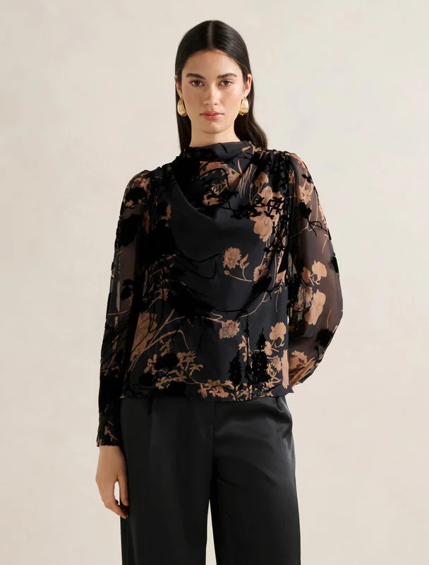 forever new Amaya Drape Blouse