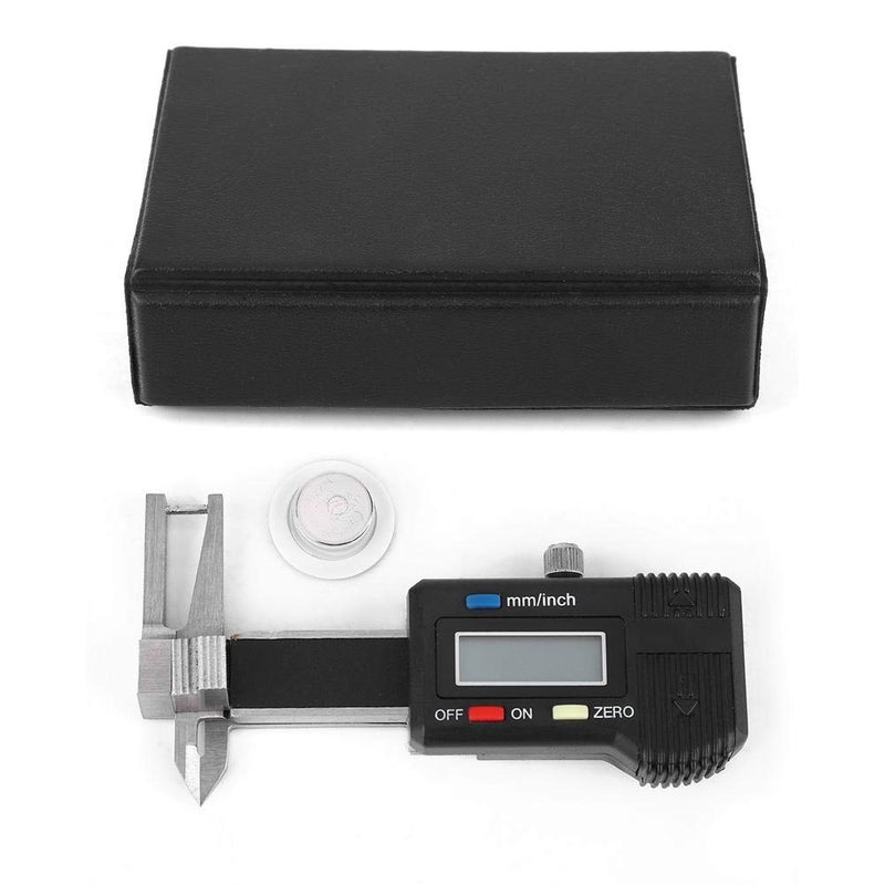 كلاراكو فرجار رقمي إلكتروني، 0~25 مم من الفولاذ المقاوم للصدأ محمول صغير ثلاثي الاستخدام، مسطرة قياس السُمك، دقة عالية لقياس الأحجار الكريمة - Image 1
