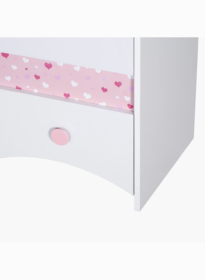 هوم بوكس خزانة ملابس 3 أبواب مع 3 أدراج من إلسا - Image 2