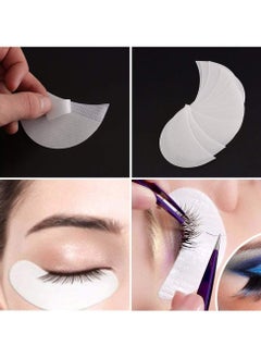 BONITO 100 PCS Eyeshadow Pads, Eyeshadow Stencil for Prevent Makeup Residue, Lint Free Eyeshadow Patches for Eyeliner, Eyelash Extensions Andlip Makeup  - Image 5