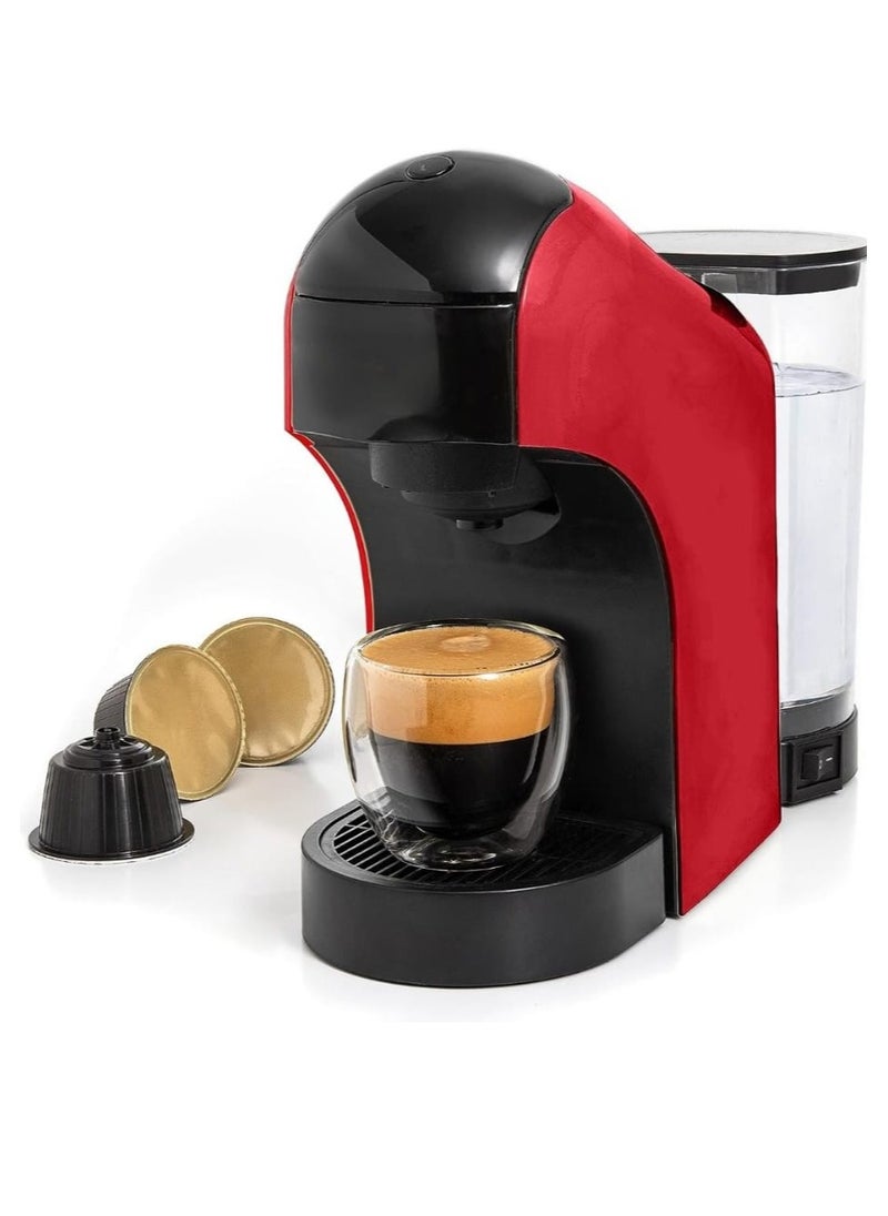 Generic Dolce Gusto Coffee Machine - Hot/Cold Brew Capsule Espresso Maker, Compatible with Nespresso, 3 in 1 Capsule Coffee Machine for Nespresso, Dolce Gusto Coffee  - Image 1