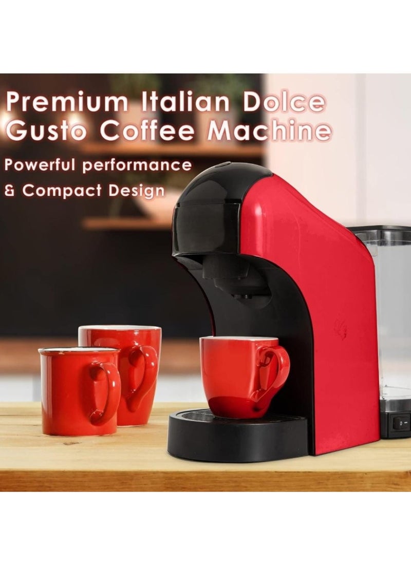 Generic Dolce Gusto Coffee Machine - Hot/Cold Brew Capsule Espresso Maker, Compatible with Nespresso, 3 in 1 Capsule Coffee Machine for Nespresso, Dolce Gusto Coffee  - Image 2