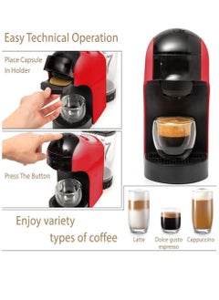 Generic Dolce Gusto Coffee Machine - Hot/Cold Brew Capsule Espresso Maker, Compatible with Nespresso, 3 in 1 Capsule Coffee Machine for Nespresso, Dolce Gusto Coffee  - Image 3