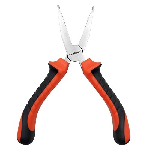 VANTRONIK Fuse Puller Relay Puller Tool Extractor For Flat Blade Square Automotive Jcase Box Shaped Fuse or Relay in a vehicle, car, RV or boat, Insulated Handles, 6.5 inches long - Image 1