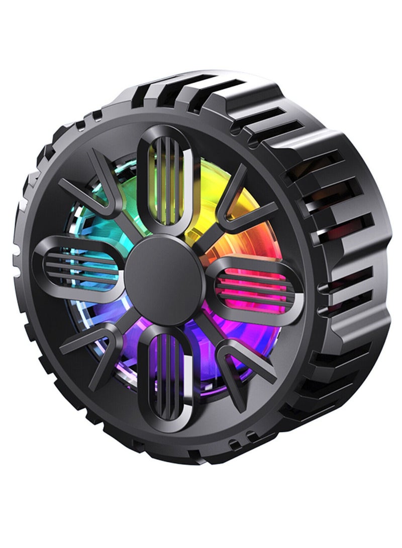 ELTRAZONE Wireless Portable Mobile Phone Radiator Cooling Fan Magnetic Absorption Semiconductor Fast Cooling Fan For Mobile Phone And Tablet  - Image 1