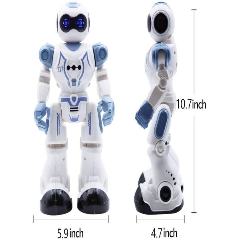 روبوت EXOMOON R/C القابل لإعادة الشحن بمستشعر الإيماءات والرقص والبرمجة للأضواء والصوت - Image 5