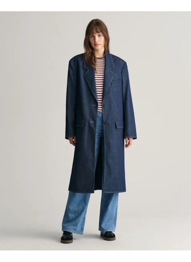 غانت Gant Denim Overcoat