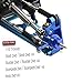 hopsupRC Stainless Steel Rear Drive Shaft CVD Front Axles Upgrades Part for 110 Slash 2WD VXLRustler 2WD VXLStampede 2WD VXLHoss 2WD VXL Upgrades More Powerful Silver - Image 4