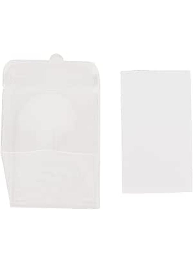 Plastic Doorbell Cover Rain Protection Waterproof 10x6 5x4cm Access Control Fingerprint Lock Cover Durable Easy Installation Suitable Multiple Devices - Image 1