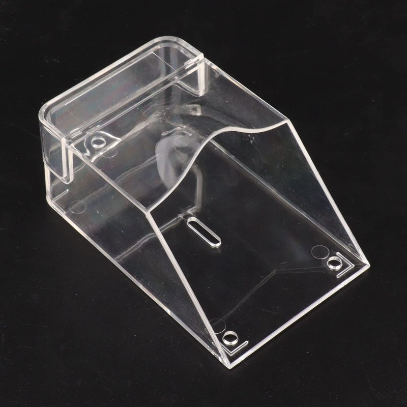 Plastic Doorbell Cover Rain Protection Waterproof 10x6 5x4cm Access Control Fingerprint Lock Cover Durable Easy Installation Suitable Multiple Devices - Image 4