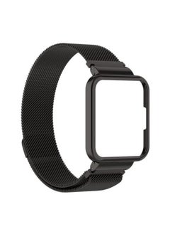 Generic Milanese Magnetic Watch Band Strap For Xiaomi Redmi 2 Lite / Redmi Watch 2 Black  - Image 1