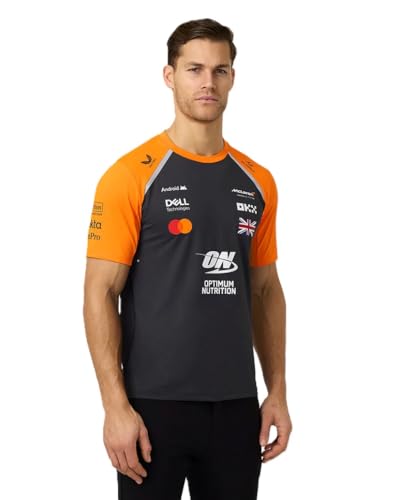 Castore McLaren F1 2025 Men's Lando Norris Team T-Shirt (Phantom, S) - Image 1