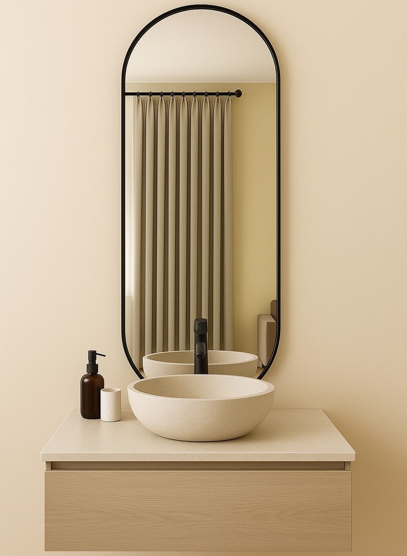 Glass Corner 60*120 Capsule - Black - Image 4