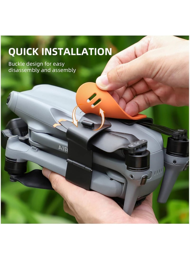 Excefore Propeller Holder for DJI Air 3 Accessories, Propeller Guard Strap for DJI Air 3 Propellers, Propeller Protector Stabilizer and Fixator - Image 2