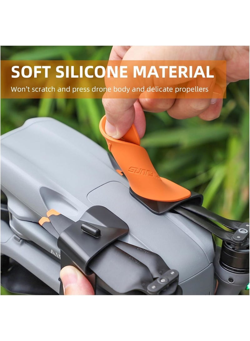 Excefore Propeller Holder for DJI Air 3 Accessories, Propeller Guard Strap for DJI Air 3 Propellers, Propeller Protector Stabilizer and Fixator - Image 3