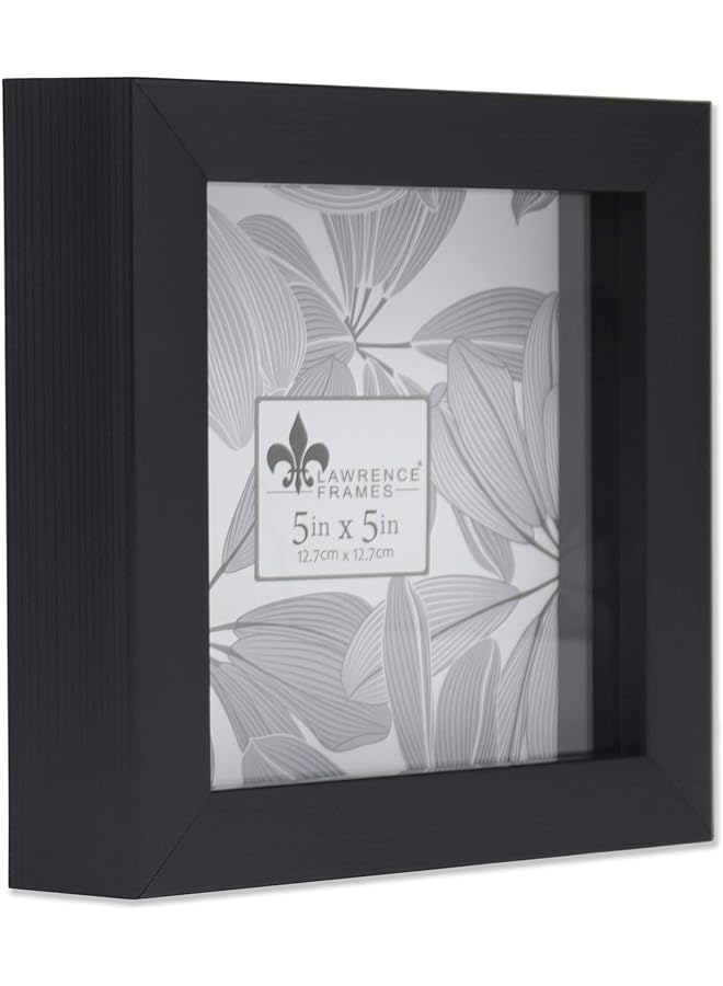 erorex 785055 Shadow Box Frame 5X5 Black - Image 1