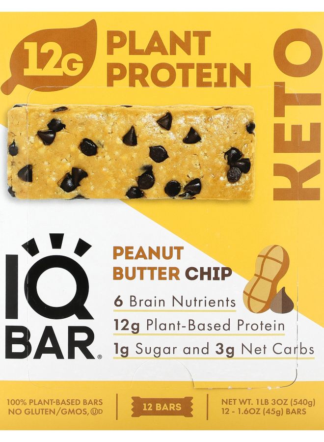 Peanut Butter Chip 12 Bars 1.6 oz (45 g) Each