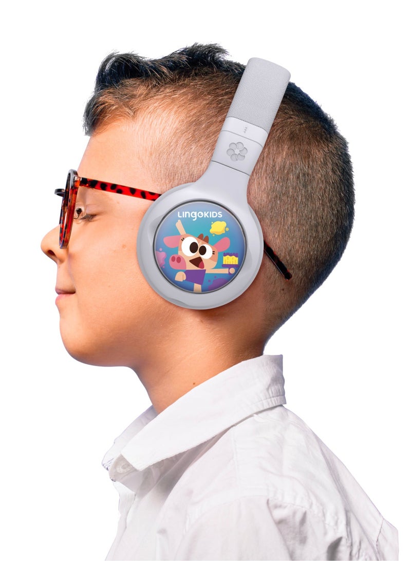StoryPhones StoryShields | Early Learning Shield, Sing and Dance, Collectible & Swappable, To be Used w/ StoryPhones Headphones - LingoKids Songs: Learn Art and Music with Cowy - Image 2