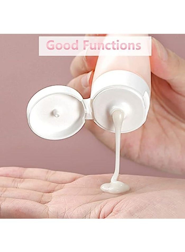 Portable Leakproof Refillable Travel Bottles for Personal Care Shampoo Lotion Soap 60ml 3pcs - Image 3