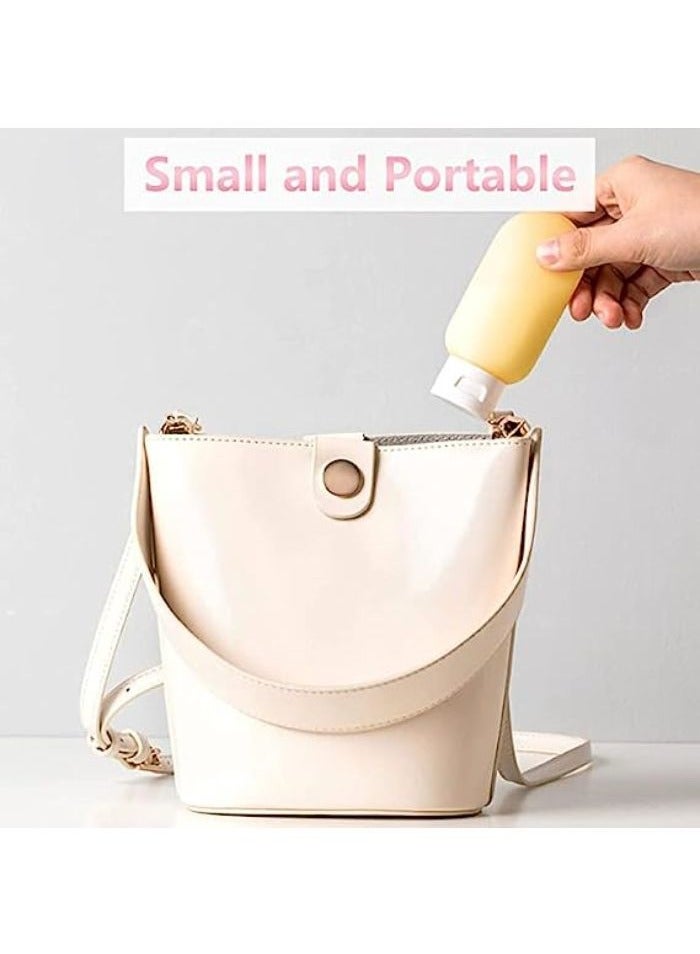 Portable Leakproof Refillable Travel Bottles for Personal Care Shampoo Lotion Soap 60ml 3pcs - Image 5